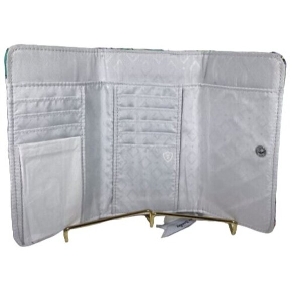 Vera Bradley RFID Smartphone HAPPY HYDRANGEAS Wristlet Purse Wallet NEW - Picture 4 of 4